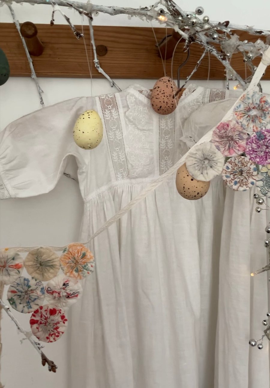 Vintage Suffolk Puff Bunting