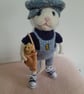 knitted kitten doll, dotpebblesknits design, Kitten Kids  - Image 7