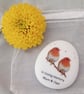 Robin Pebble Memorial Keepsake Pocket Hug - Image 2