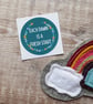 Each Dawn is a Fresh Start 38mm Round Sticker - Image 1