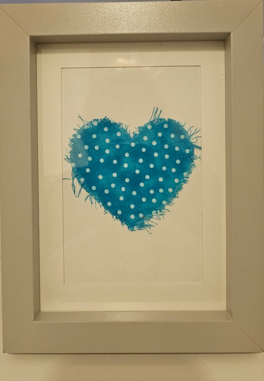 Ragged Heart Framed Picture