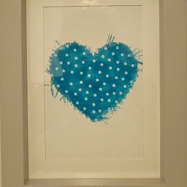 Ragged Heart Framed Picture
