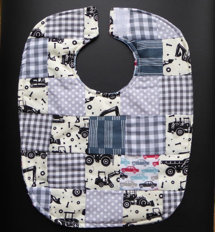 Vehicles Themed Bib
