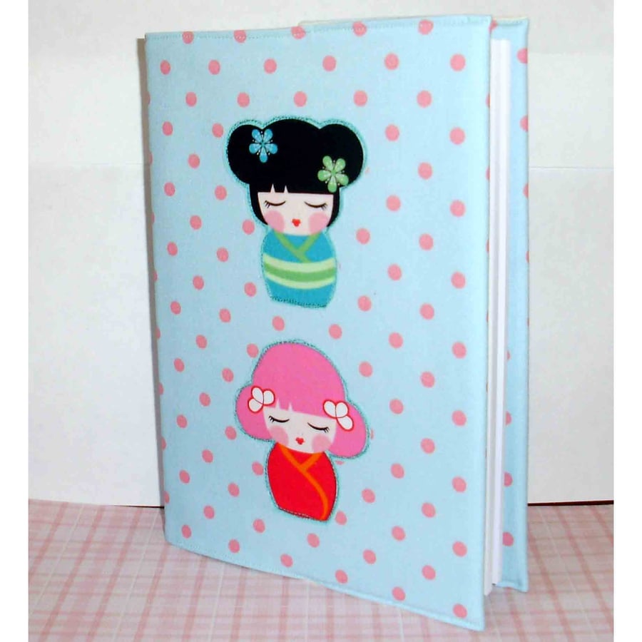 Covered notebook or journal- Japanese Ladies