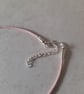 POLYMER CLAY PINK MARBLE NECKLACE - FREE UK SHIPPING - Image 3