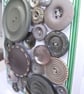 22 Vintage Pale Grey Buttons - Image 3