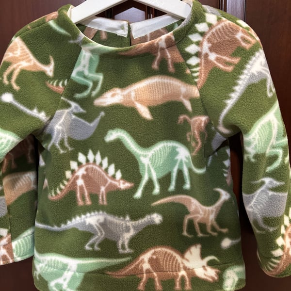 Dinosaur Fleece