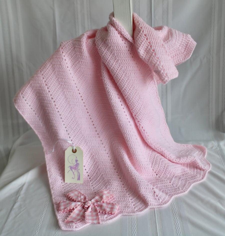 Handmade Crochet Baby Blanket 