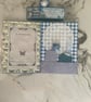 Porcelain Garden Reading Journal - Handmade Book Lover Gift - Reading Diary - Image 3