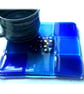 Fused Glass Trivet  Sea Blue Trivet 16cm 037 - Image 7