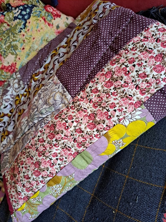Perfectly Imperfect Scrap Strip Quilt