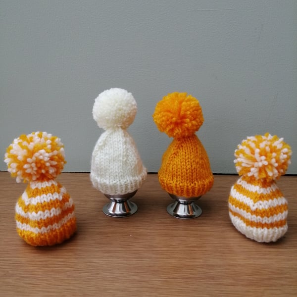 Knitted Egg Cosies (set of 4)