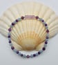 Amethyst & Angelite Bracelet, Birthday, Anniversary, Valentine Gifts For Her - Image 5