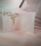 Handmade Floral Greeting Card (77) Includes White Window Box - Image 4