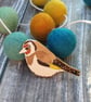 Goldfinch Hard Enamel Lapel Pin - Image 1
