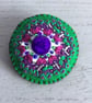 Hand Embroidered Emmeline Brooch  - Image 1