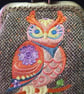 Flower Power Owl Coin Purse  - Image 6