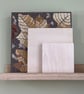 Mosaic Floral Art - Autumn Leaves Mosaic Wall Plaque in Grey - Image 7