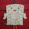 Daisy Hen Peg Bag - PegBag - Clothespin Bag