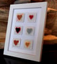 Handmade Fused Glass 'Hearts' Picture - Image 5