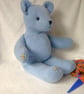 Stilton, a big, blue hug of a bear with a knitted waistcoat. Perfectly imperfect - Image 6