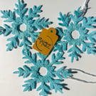 Snowflake Embroidery Decoration 