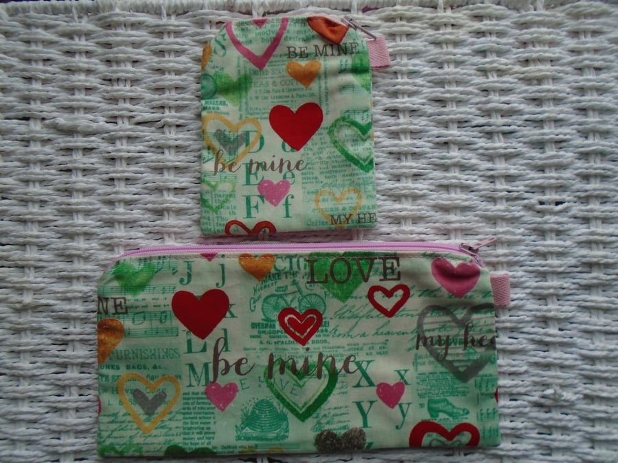 Valentine's Gift Set Small Bag & Purse 