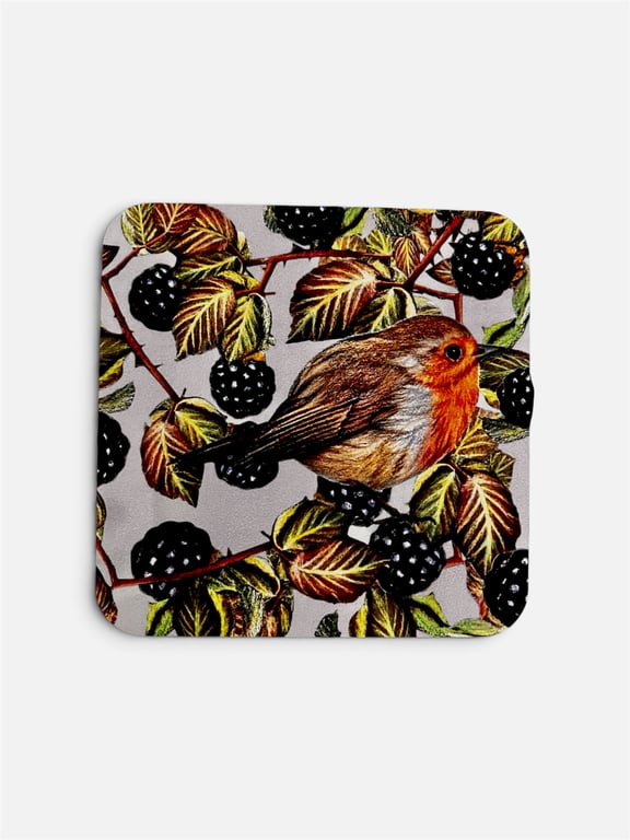 BlackBerry Robin Coaster
