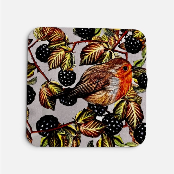 BlackBerry Robin Coaster