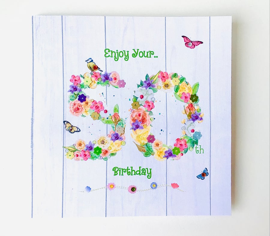 Birthday Card Age, Greeting Card Age in Numbers,Customised for Requested Age 