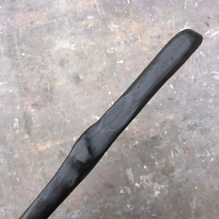 Bog Oak Pagan Wand