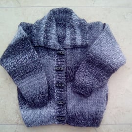 Child's knitted cardigan