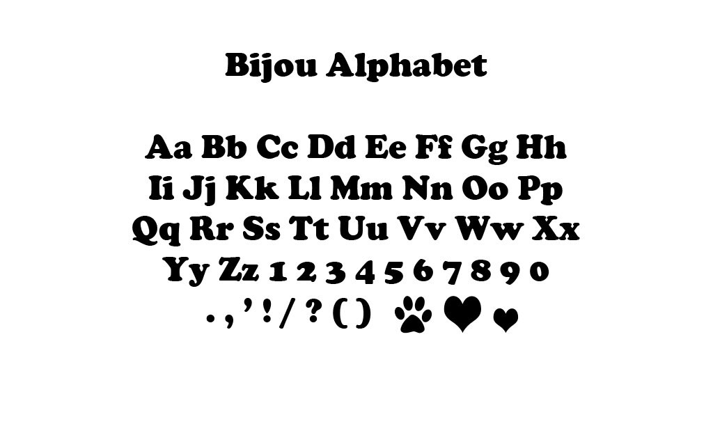 Bijou Full Mini Alphabet Book Folding Pattern - EMAILED PDF PATTERN