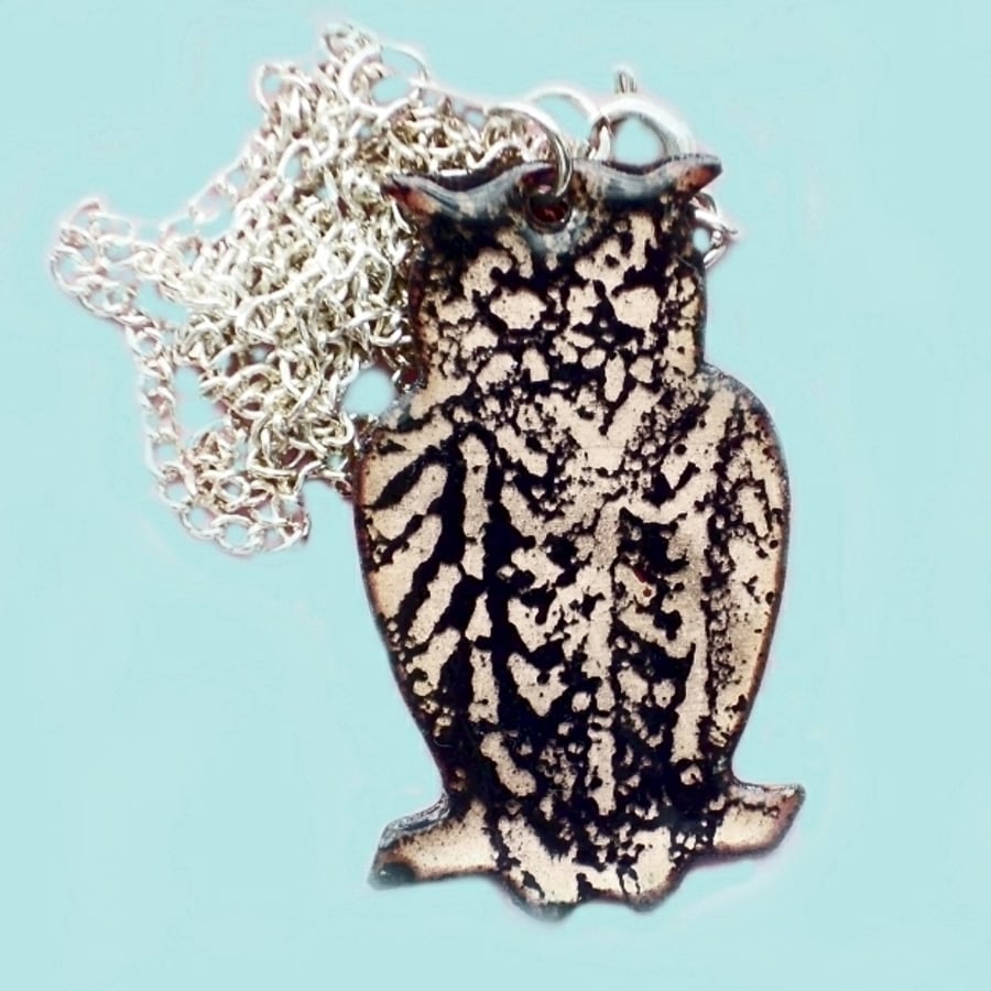 pendant - large owl