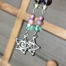 Hailee - Spiral Star Whimsigoth Y2K Indie Vibe Earrings 