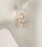 Two Tone Chainmaille Earrings  - Image 3