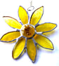 Sunflower Suncatcher Handmade Stained Glass  - Image 5