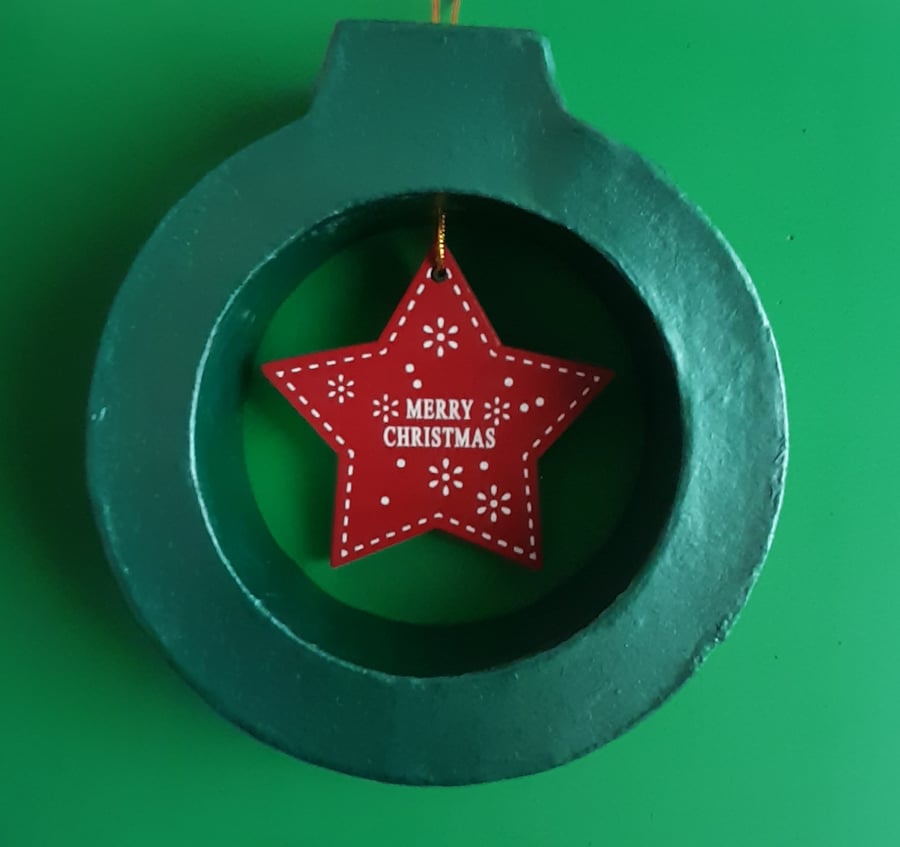 Bauble - paper mache