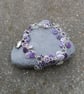 Purple Button Bracelet With Cupcakes - Image 3