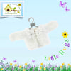 Sparkly White Cardigan to fit the Little Hugs dolls and Baby Daisy