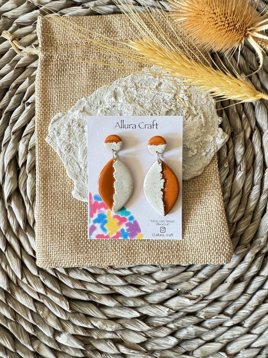 Ripped Half Earrings