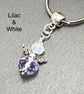 Colourful sparkly crystal Guardian Angel keyrings - Image 6