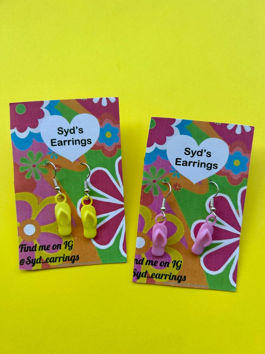 Flip Flop Earrings 