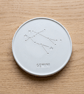 Gemini Star Sign Drinks Coaster - Sign of the Zodiac Birthday Gift