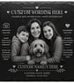 Personlized Photo's Engraving on Slate Coaster