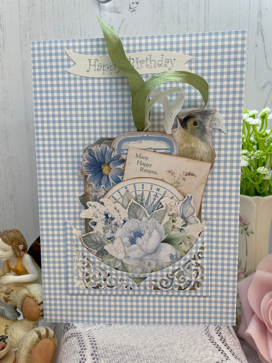 Greeting Card - Loaded pocket Birthday card by Carolee Crafts -  C36