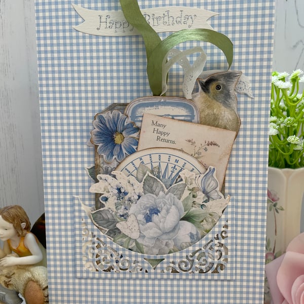 Greeting Card - Loaded pocket Birthday card by Carolee Crafts -  C36