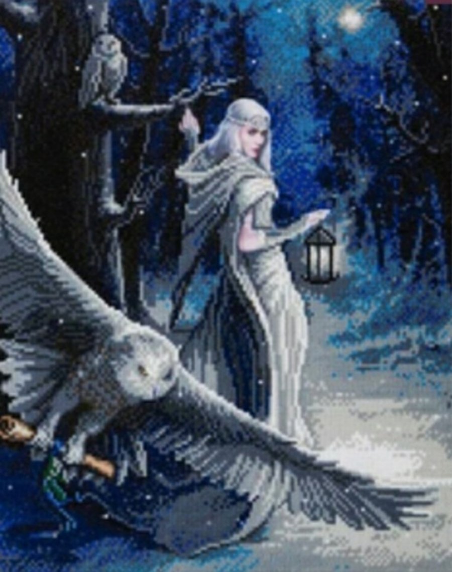 Midnight messager crystal art craft buddy kit