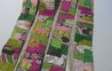 Fabric snippet rolls