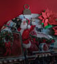 Christmas card. Handmade 3D Christmas card. Bauble. Ref 464 - Image 2